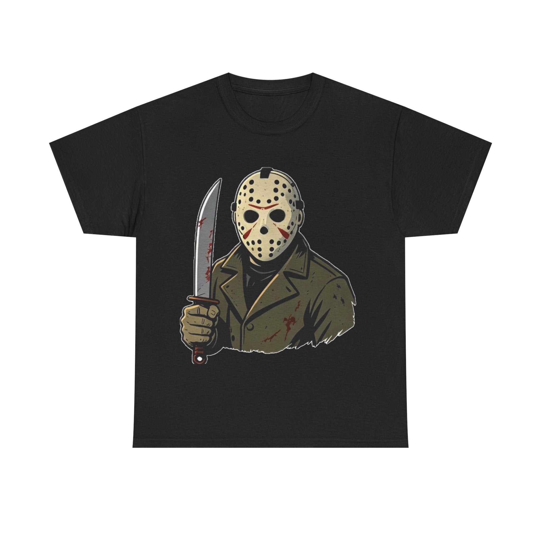 Horror Mask Killer Graphic Tee