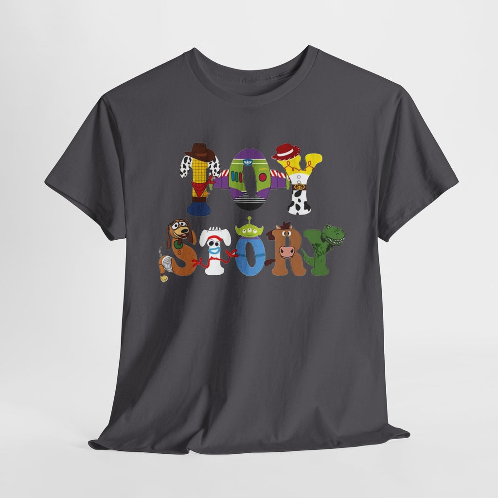 Toy Story Character Name Tee — "Toy Story" Graphic T-Shirt