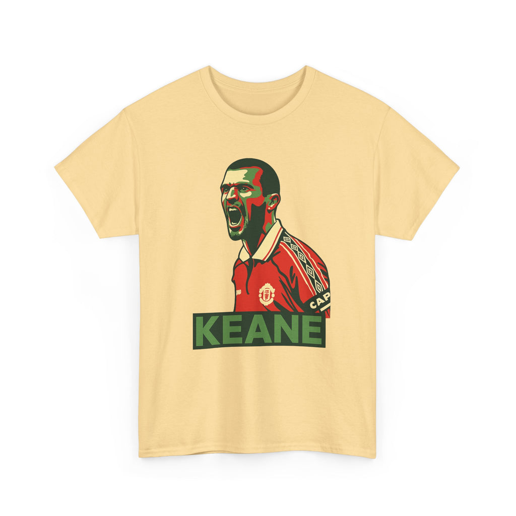 Roy Keane Retro Soccer Tee - Iconic Football Legend Graphic Shirt