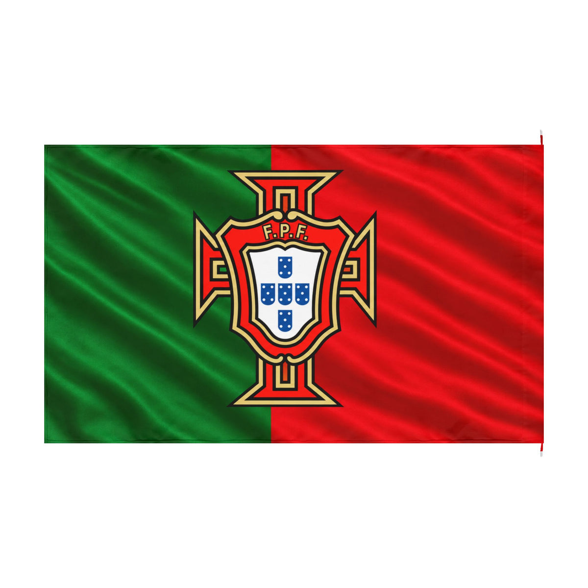 Portugal Crest Double-Sided Flag — Portuguese National Flag, Outdoor & Indoor Decorative Banner