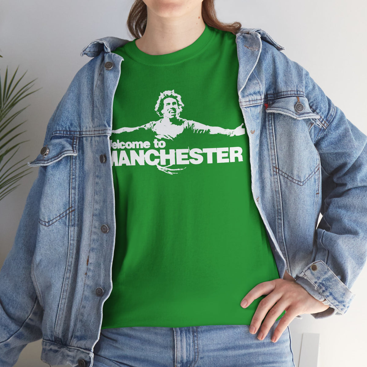 Welcome to Manchester Tee — Retro Carlos Tevez Manchester City Graphic Cotton T-Shirt