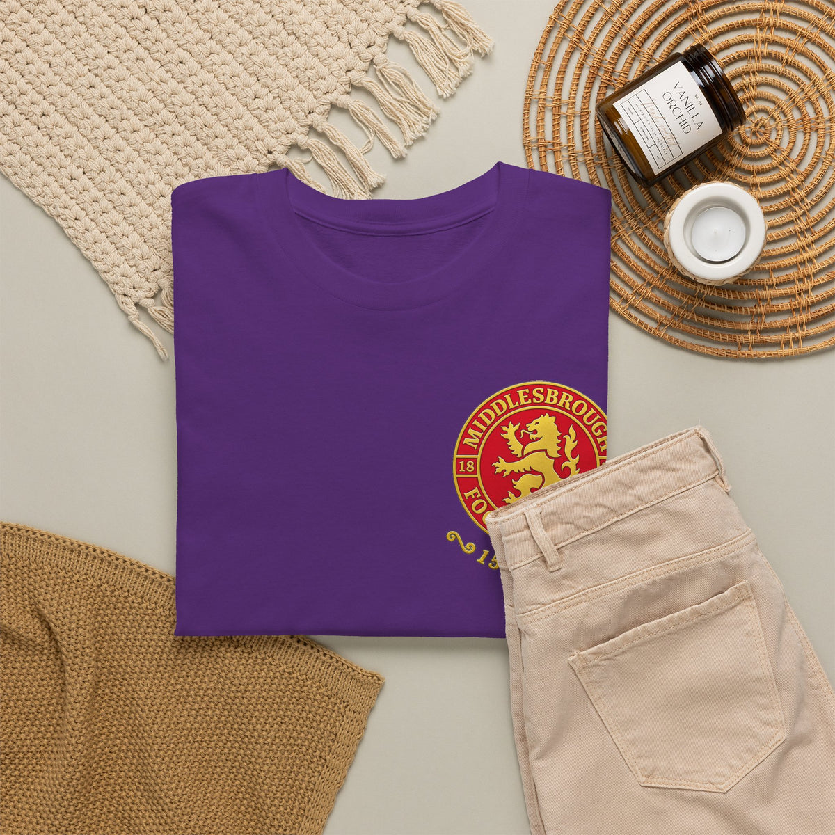 Middlesbrough 150th Crest Cotton T-Shirt