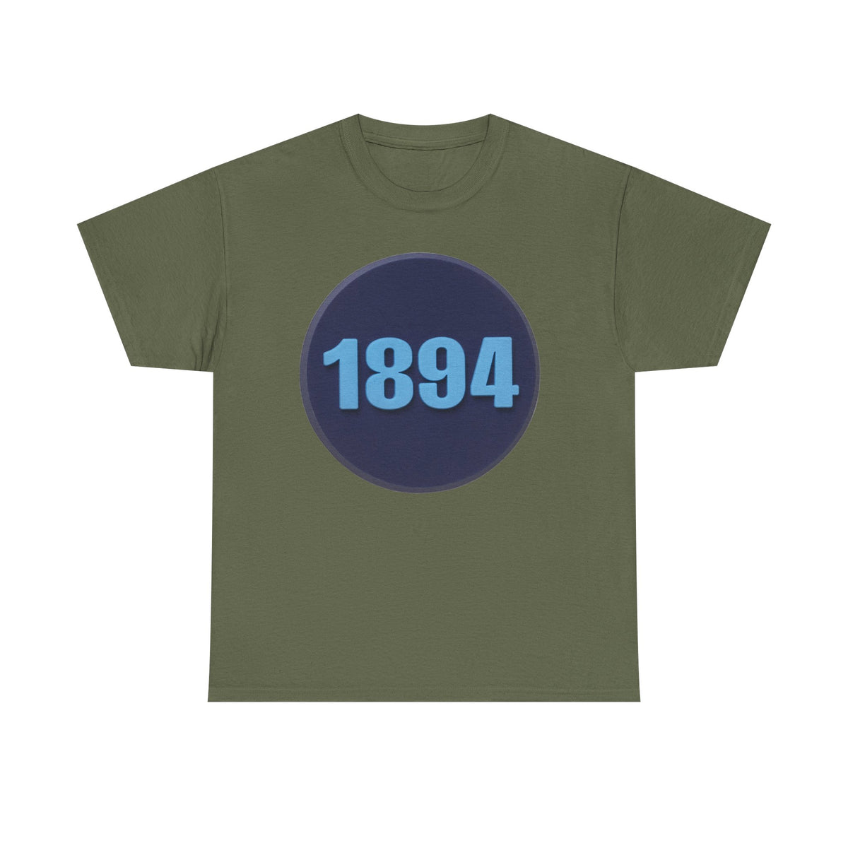 1894 Manchester City Circle Graphic Tee — Vintage Year Anniversary T-Shirt
