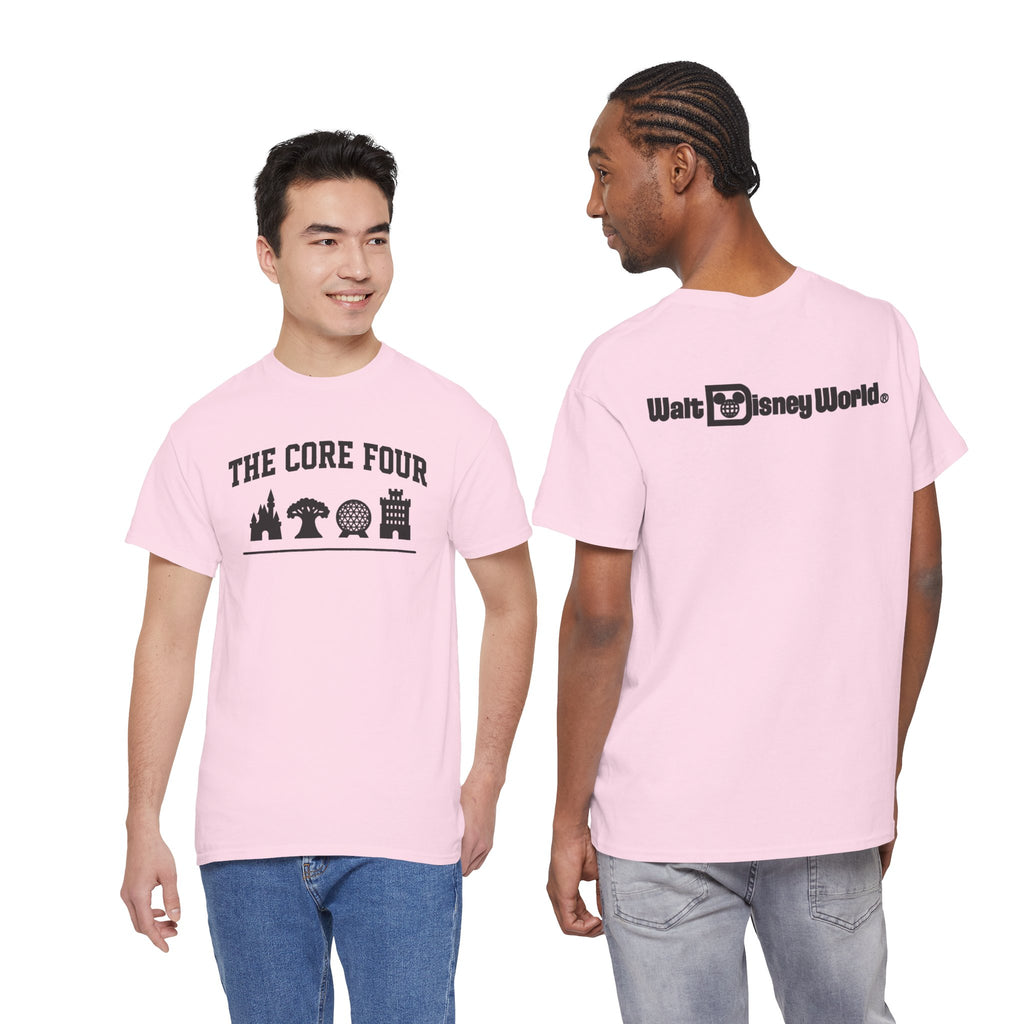 The Core Four Walt Disney World Unisex Heavy Cotton Tee