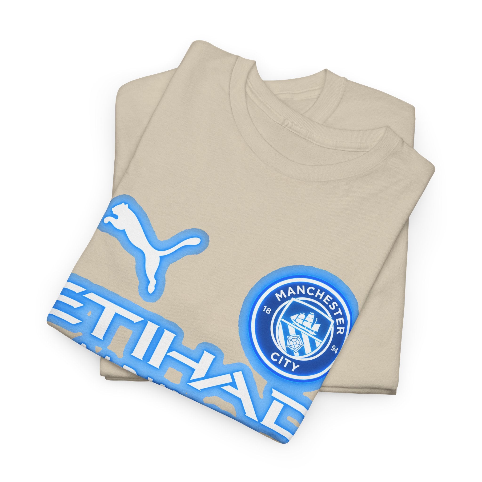 Manchester City Inspired Etihad Airways Logo Tee