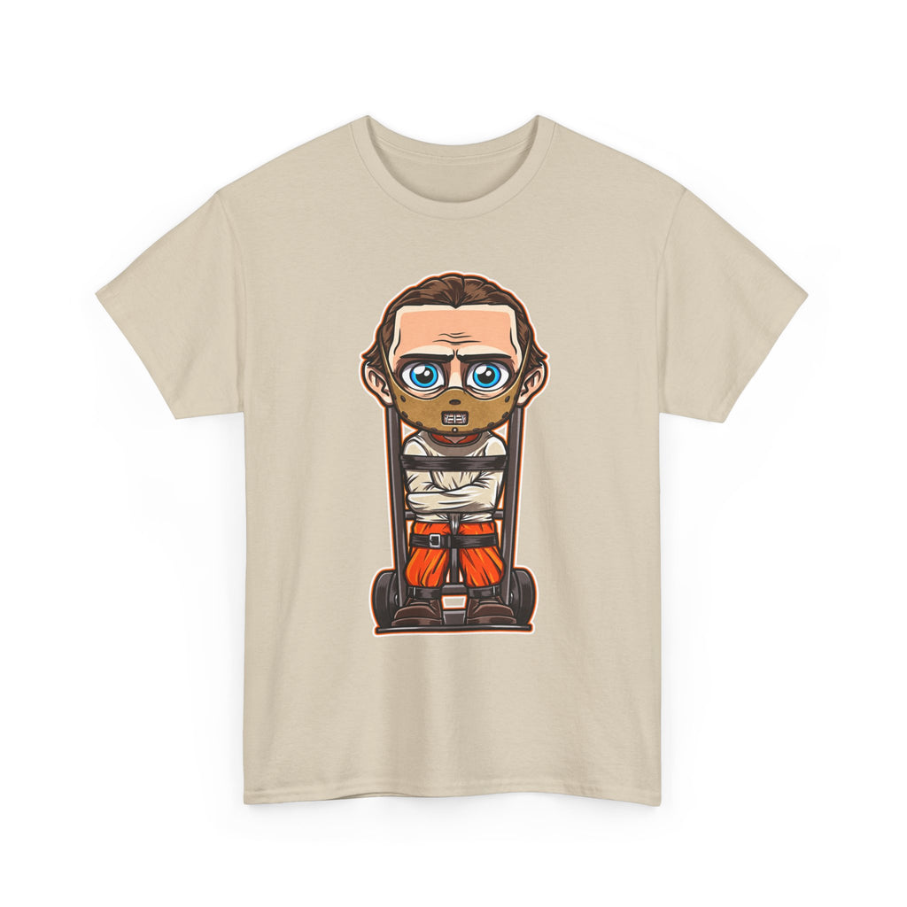 Chibi Prisoner Character Tee — Cute Cartoon Inmate Graphic T-Shirt