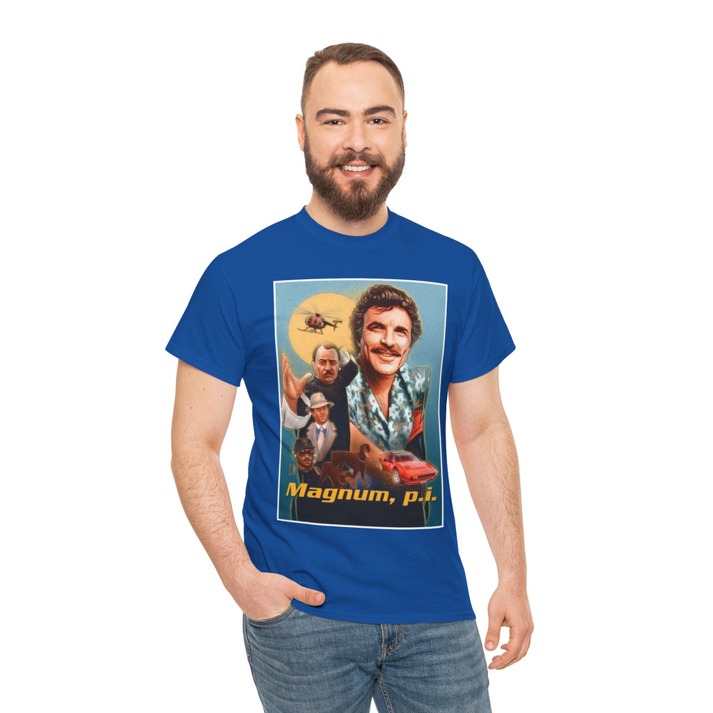 Magnum, P.I. Retro TV Show Inspired Cotton T-Shirt