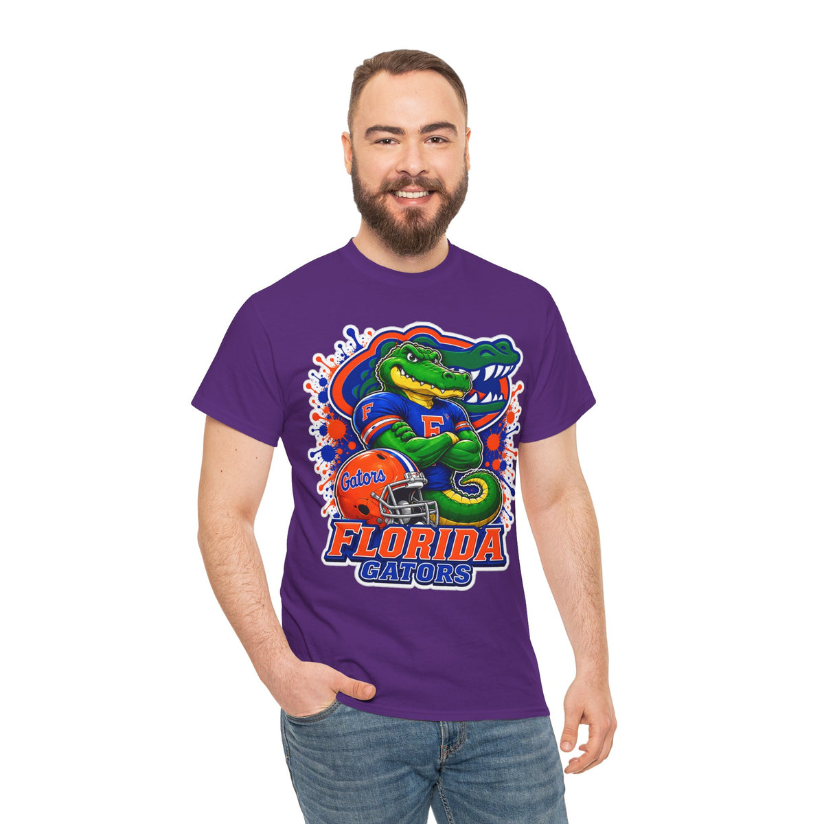 Florida Gators Alligator Graphic Tee — College Football Fan T-Shirt
