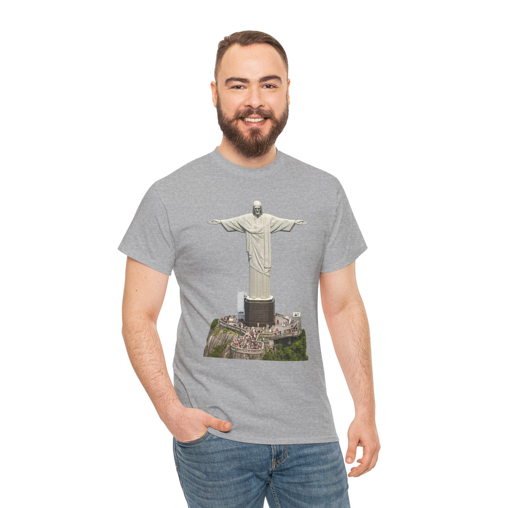 Christ the Redeemer Rio T-Shirt — Brazil Travel & Faith Souvenir Tee