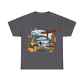 Newcastle Upon Tyne Landmark Tee — Vintage Cityscape T-Shirt