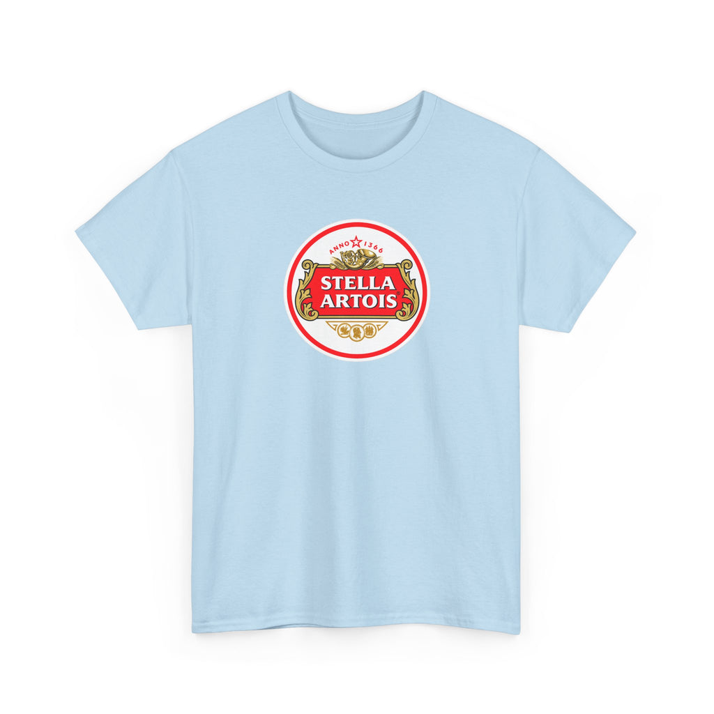 Beer Logo T-Shirt — Stella Artois Inspired Vintage Crest Tee