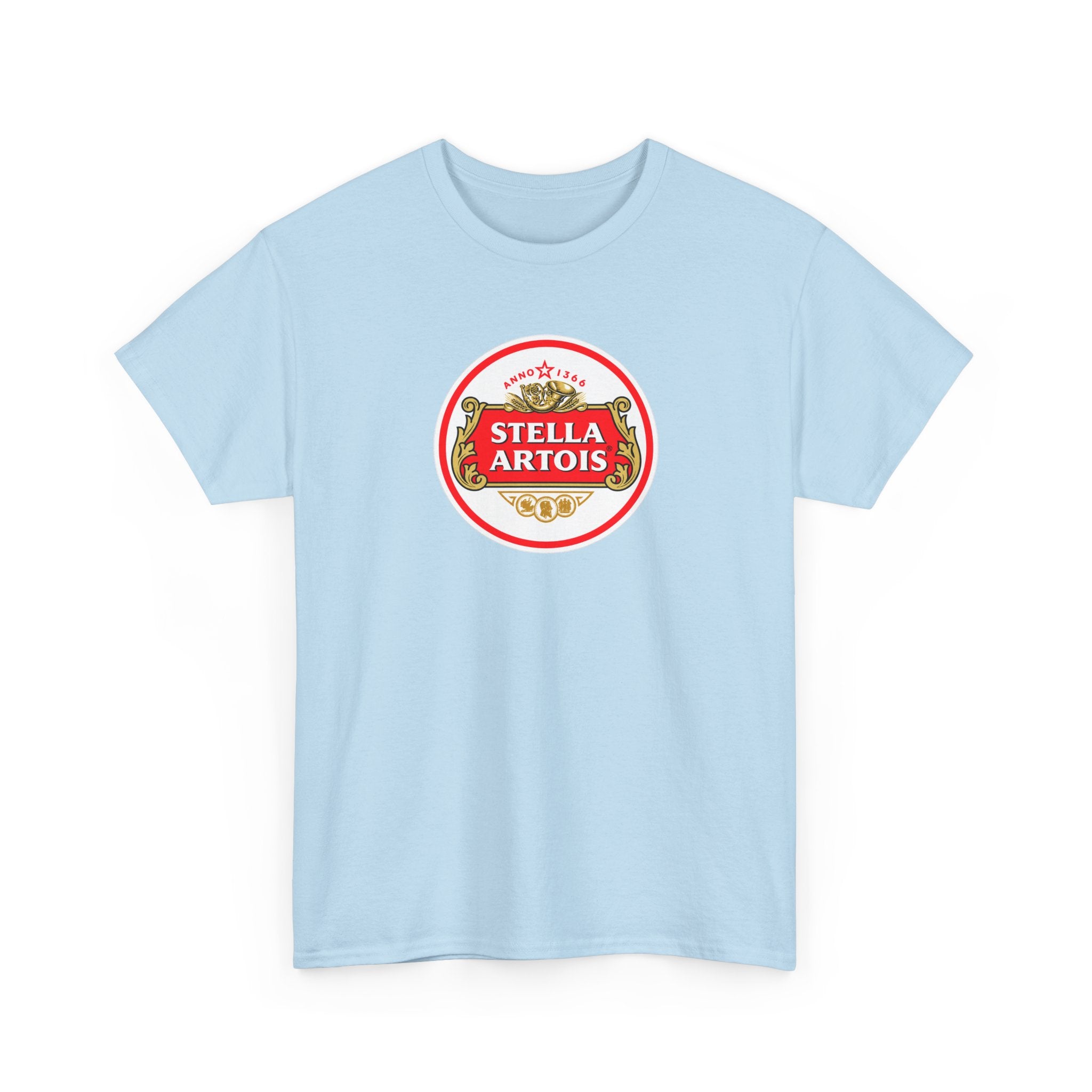 Beer Logo T-Shirt — Stella Artois Inspired Vintage Crest Tee