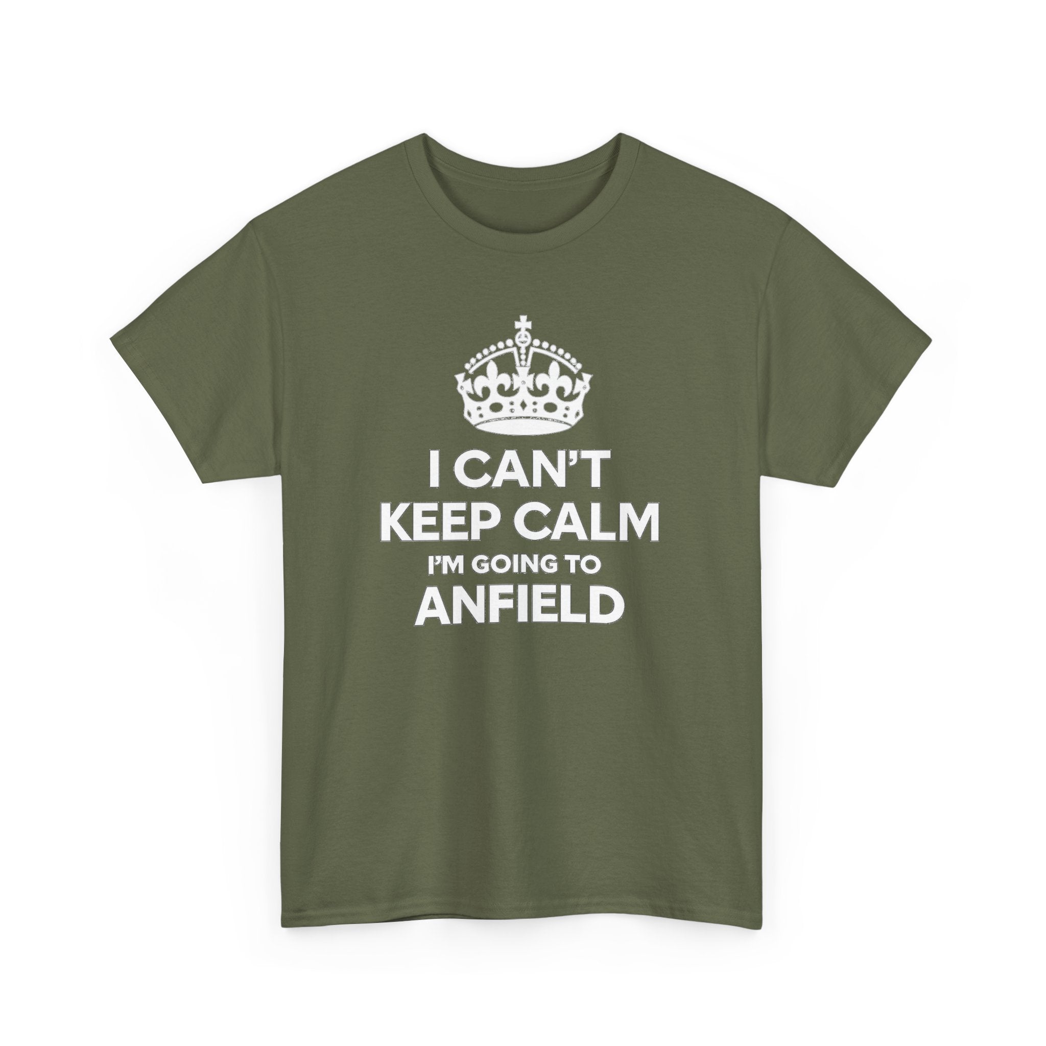 I Can't Keep Calm I'm Going to Anfield T-Shirt — Football Fan Tee
