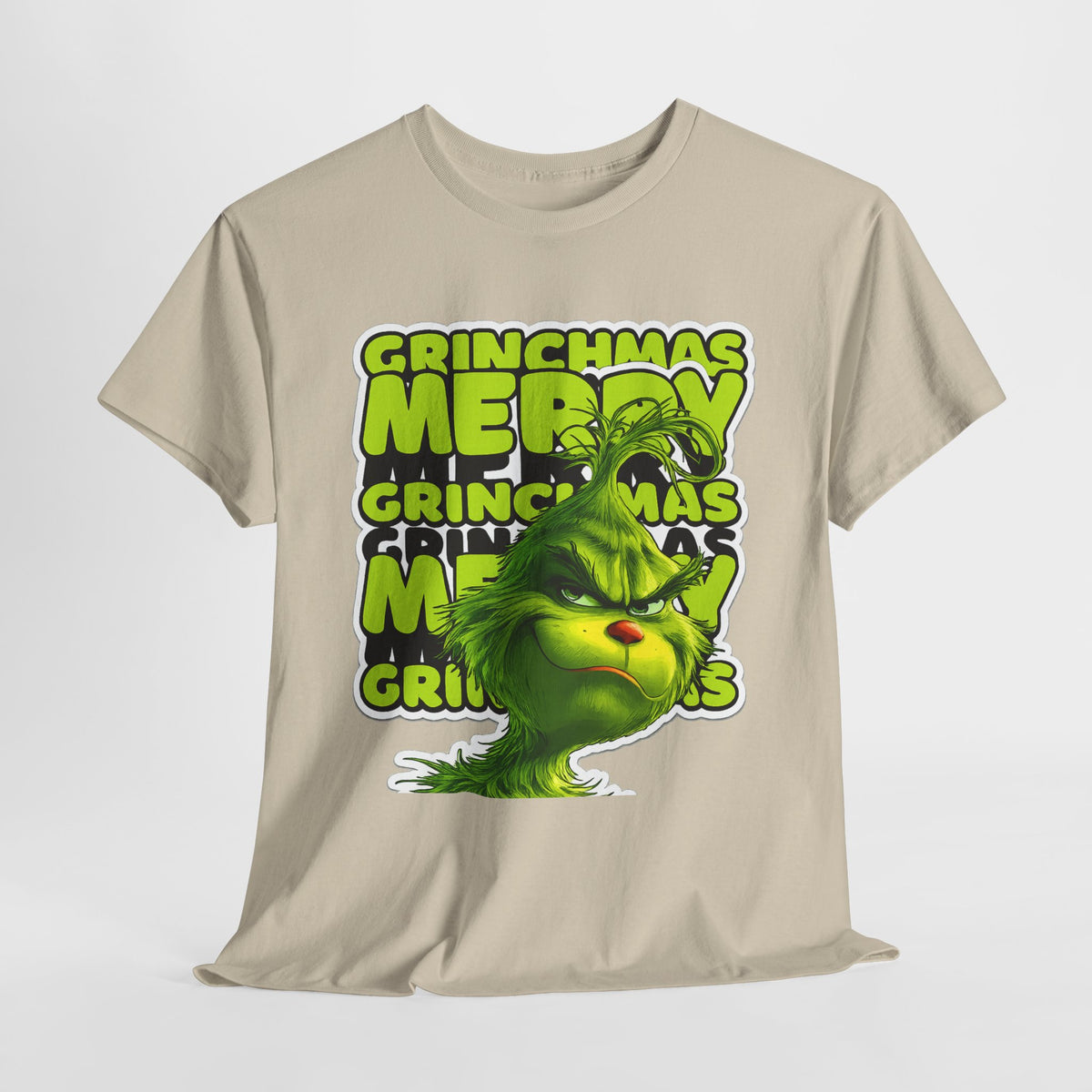 Grinchmas Merry Grinch Christmas Cotton T-Shirt / Tee
