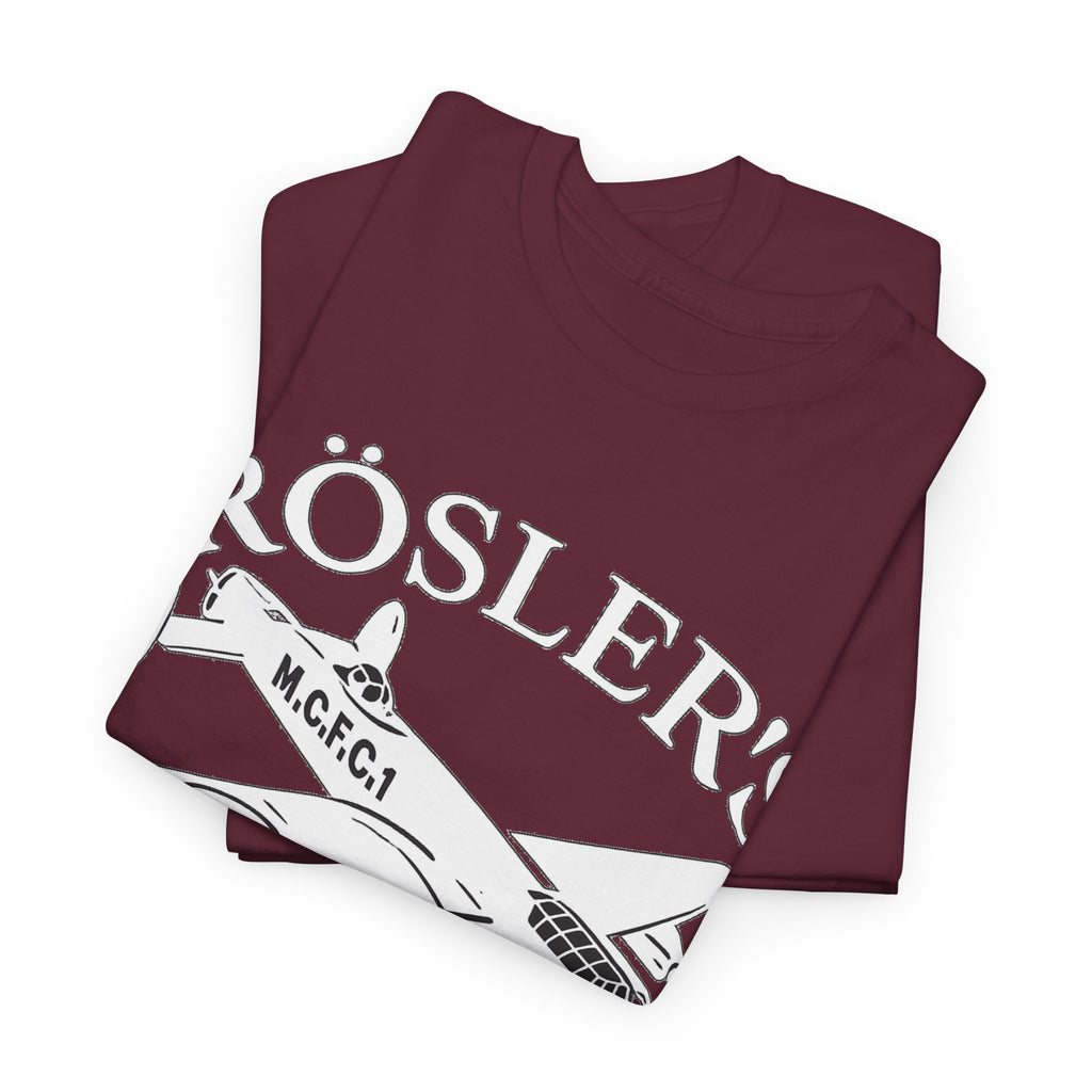 Rösler's Grandad Bombed Old Trafford Tee — WWII Tribute Military Plane Shirt (Feb 21, 1941)
