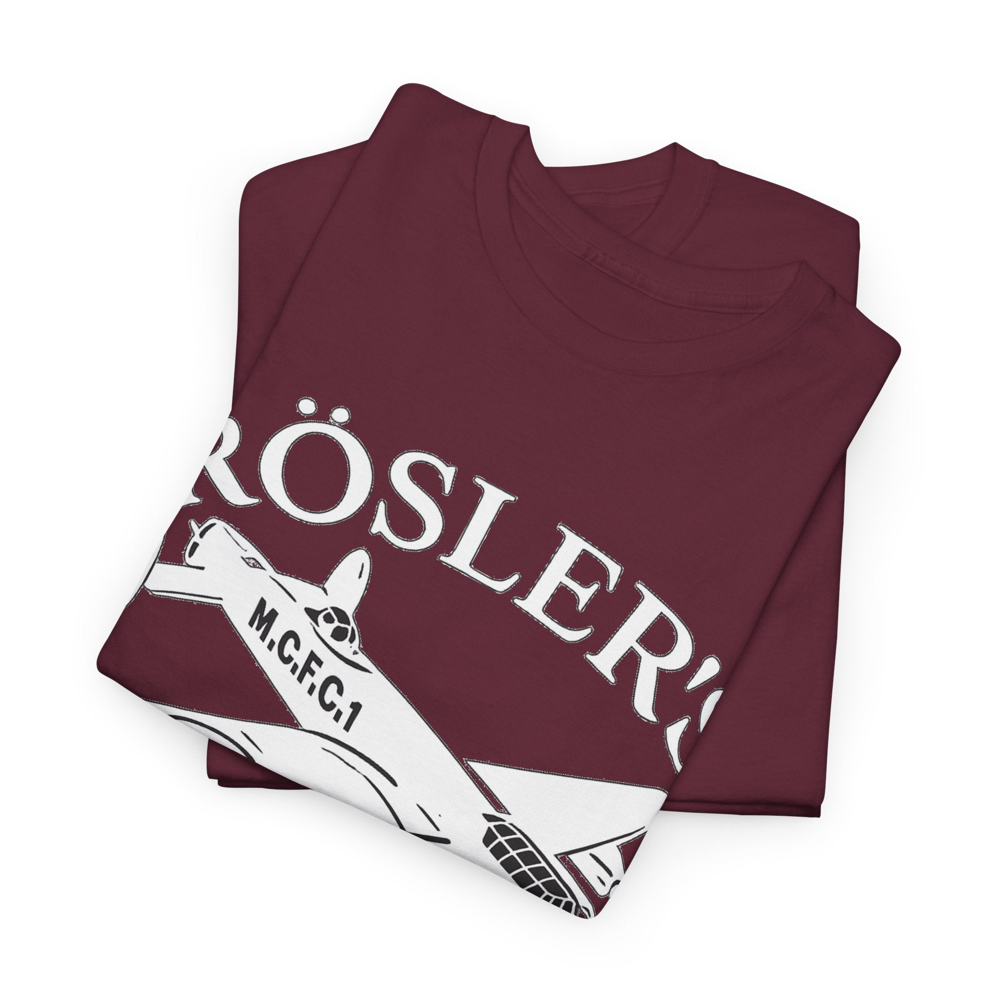 Rösler's Grandad Bombed Old Trafford Tee — WWII Tribute Military Plane Shirt (Feb 21, 1941)