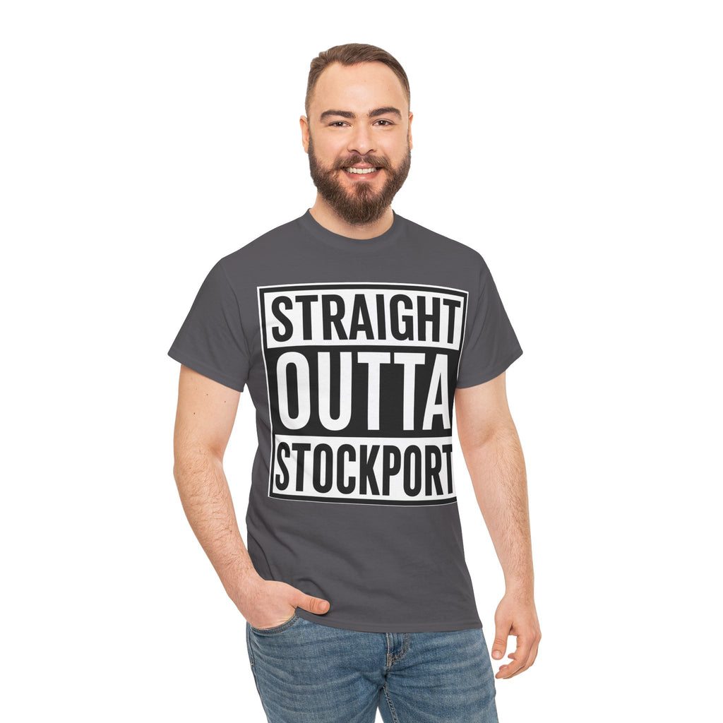 Straight Outta Stockport T-Shirt — Bold City Pride Tee