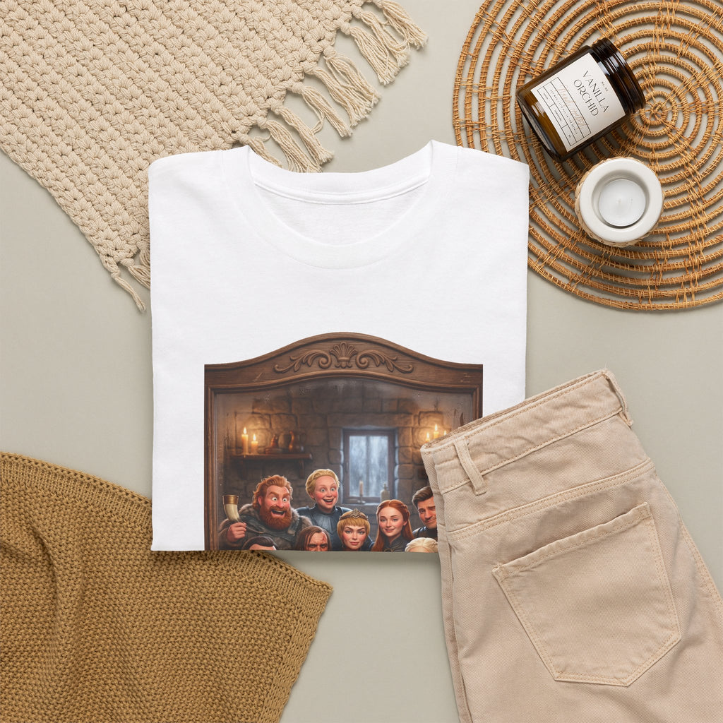 Game of Thrones Cast Portrait Inspired Cotton T-Shirt