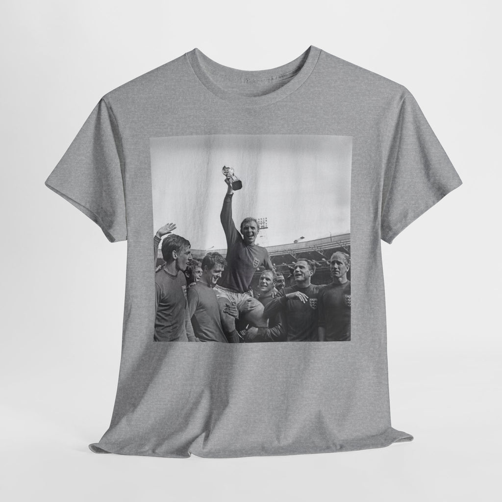 1966 World Cup Winners England Vintage Soccer Team Photo T-Shirt