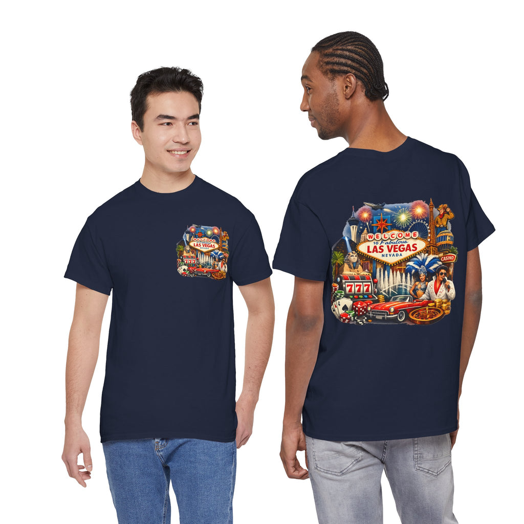 Las Vegas Vintage Collage T‑Shirt