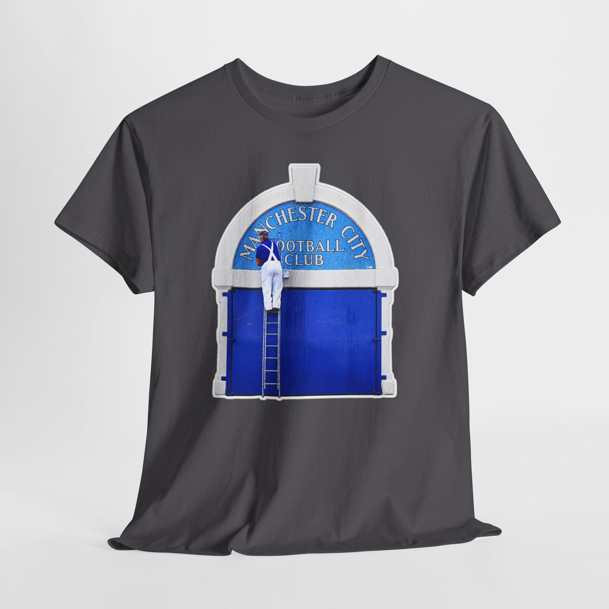 Manchester City Maine Road Inspired Cotton T-Shirt