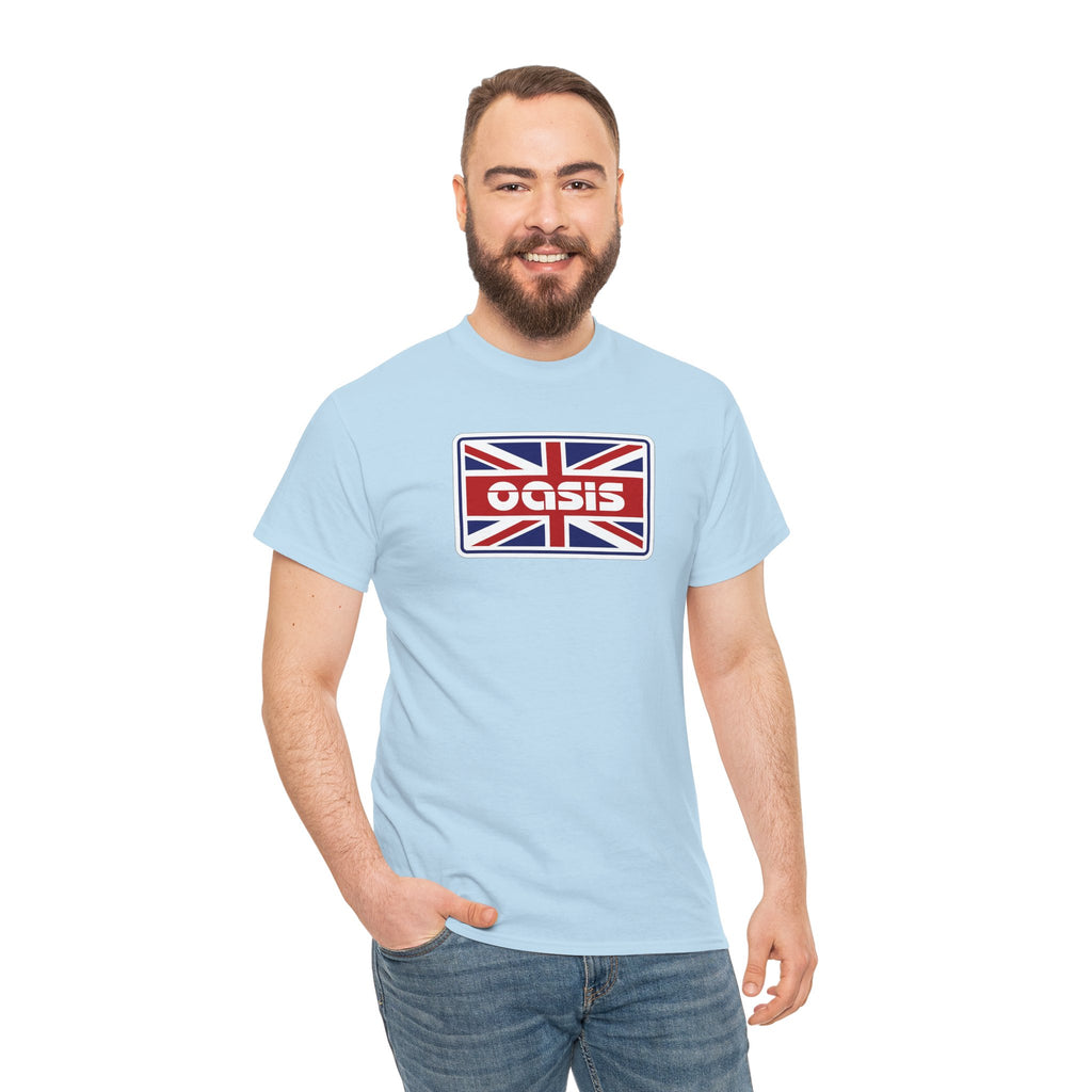 Oasis Union Jack Graphic Tee Cotton T-Shirt