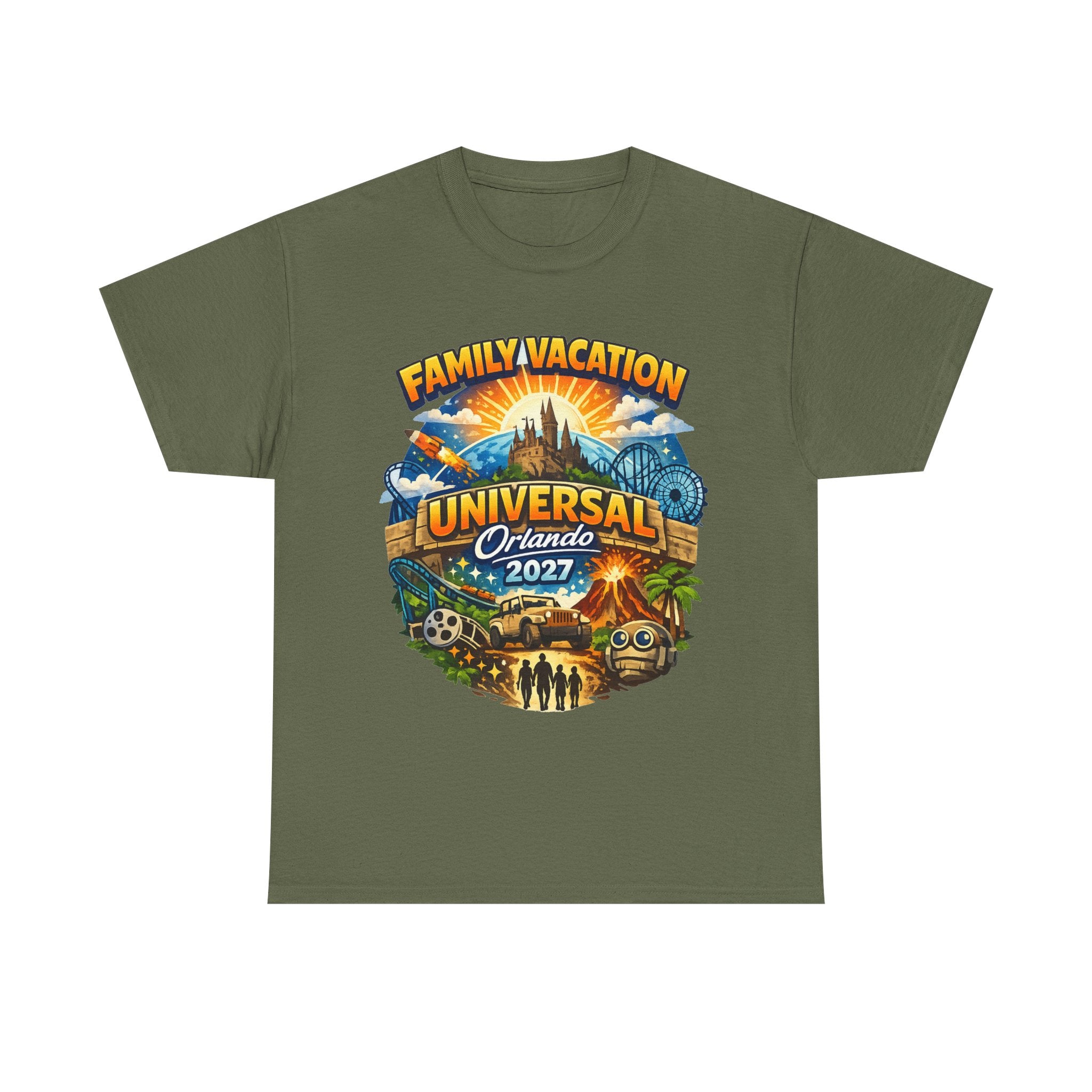 Universal Orlando 2027 Family Vacation T-Shirt