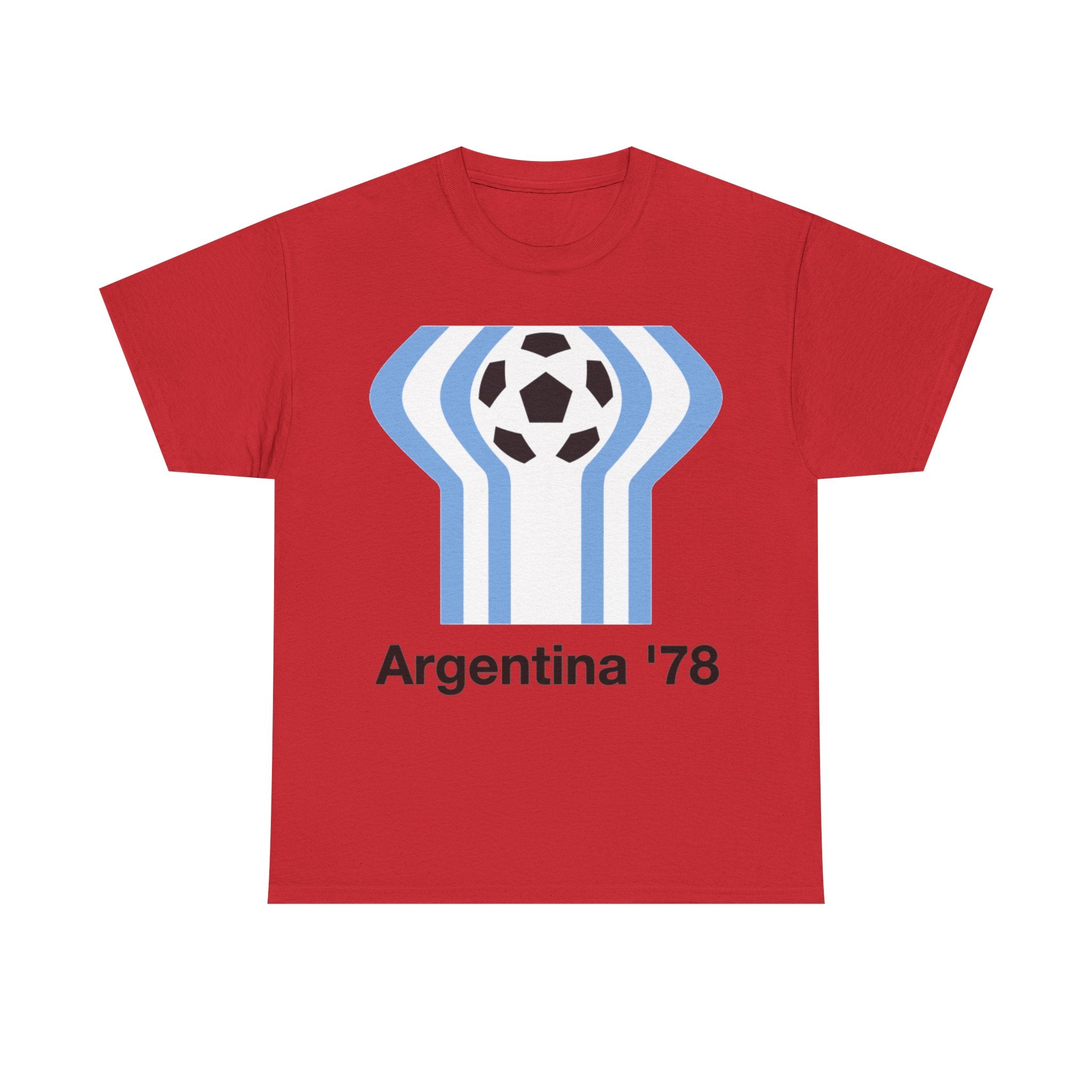 Argentina '78 Soccer T-Shirt — Retro World Cup Football Tee