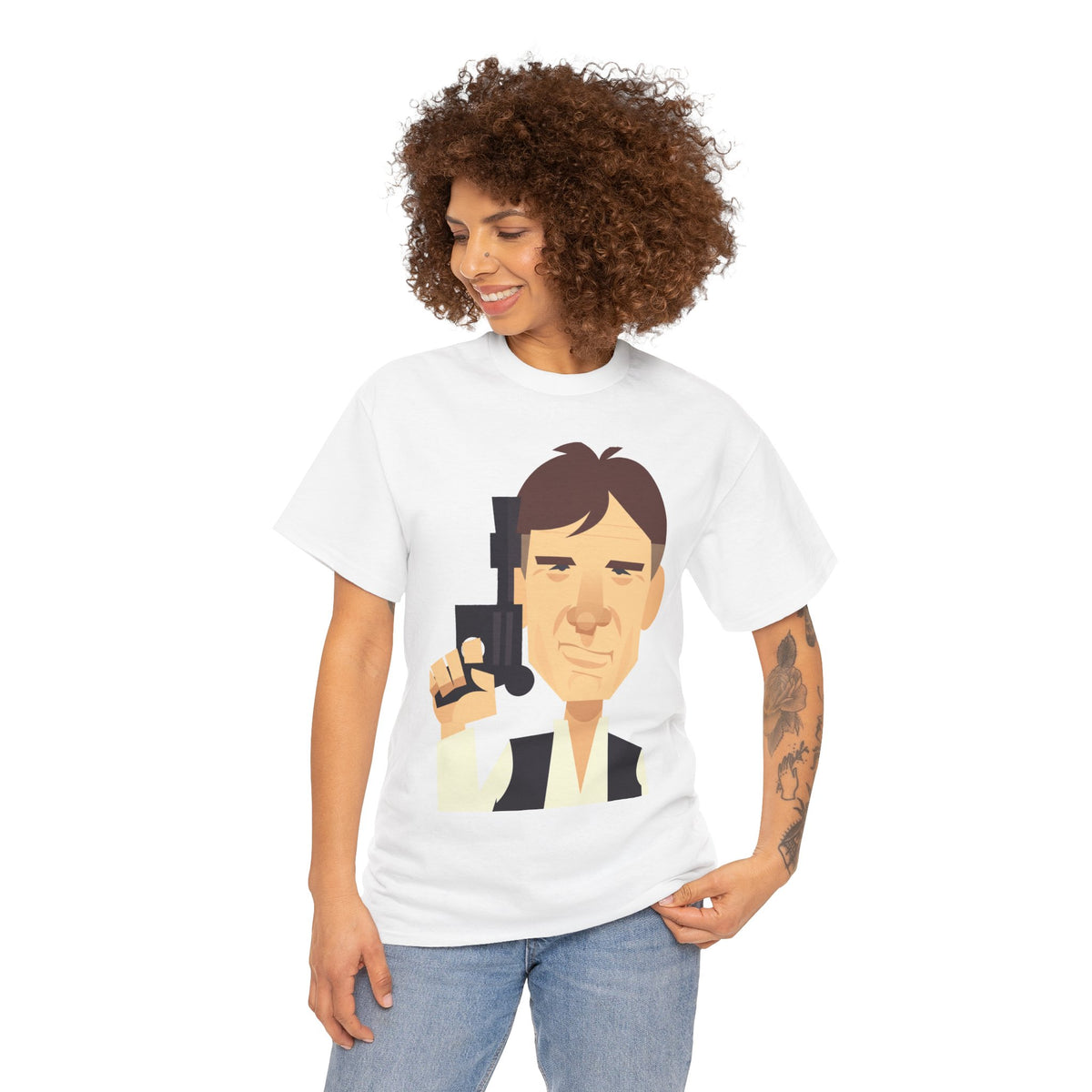 Han Solo Graphic Cotton T-Shirt