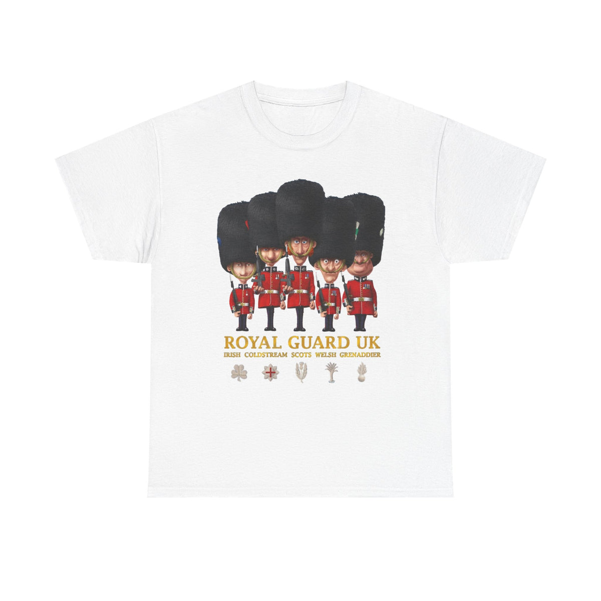 Royal Guard UK T-Shirt — Cute British Guards Illustration Tee