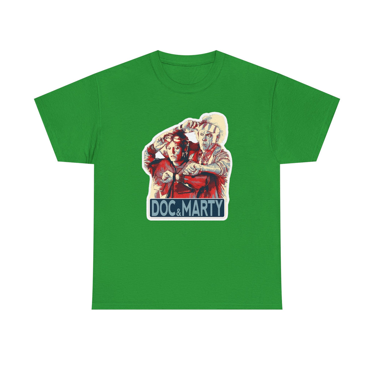 Doc & Marty Retro Graphic Cotton Tee