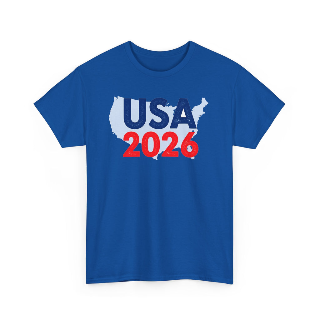 USA 2026 T-Shirt — Patriotic Supporter Tee