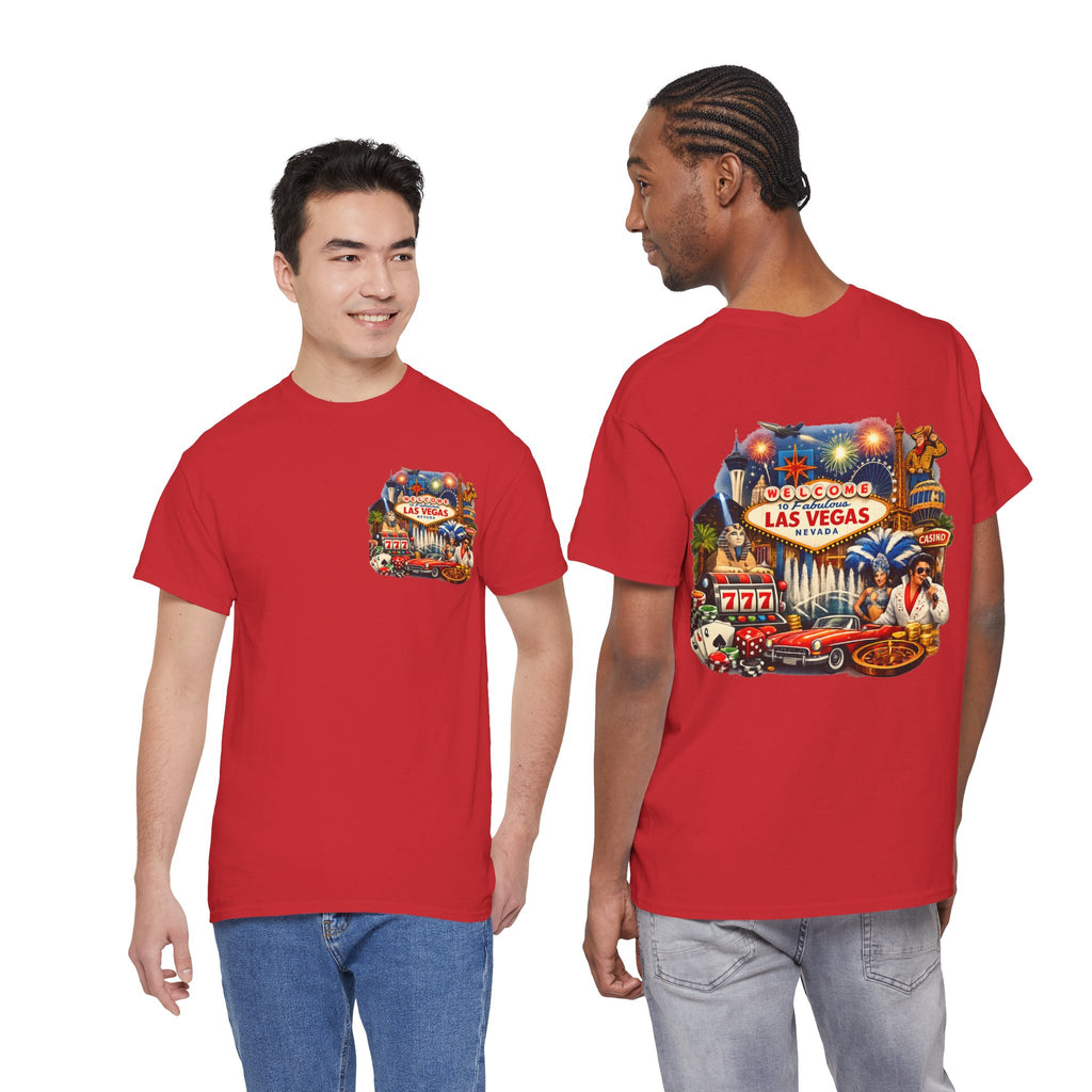 Las Vegas Vintage Collage T‑Shirt