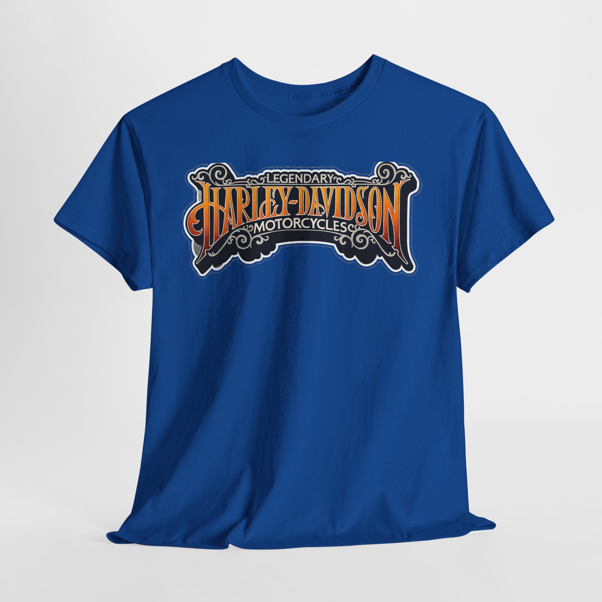 Harley-Davidson Vintage Logo Tee — Retro Motorcycle Graphic T-Shirt