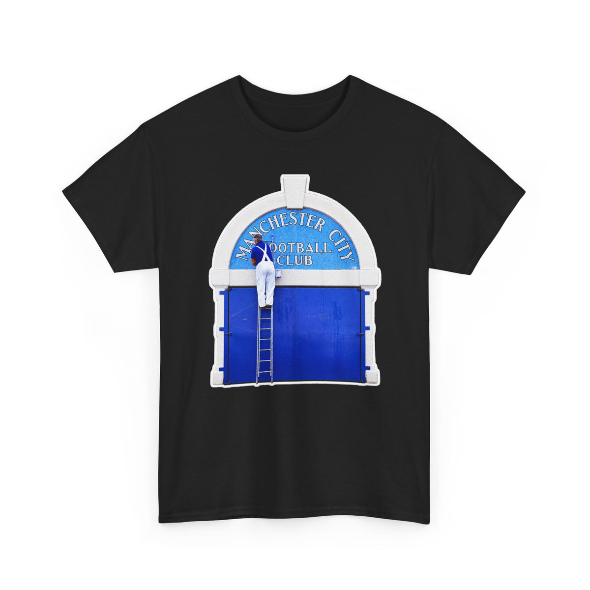 Manchester City Maine Road Inspired Cotton T-Shirt
