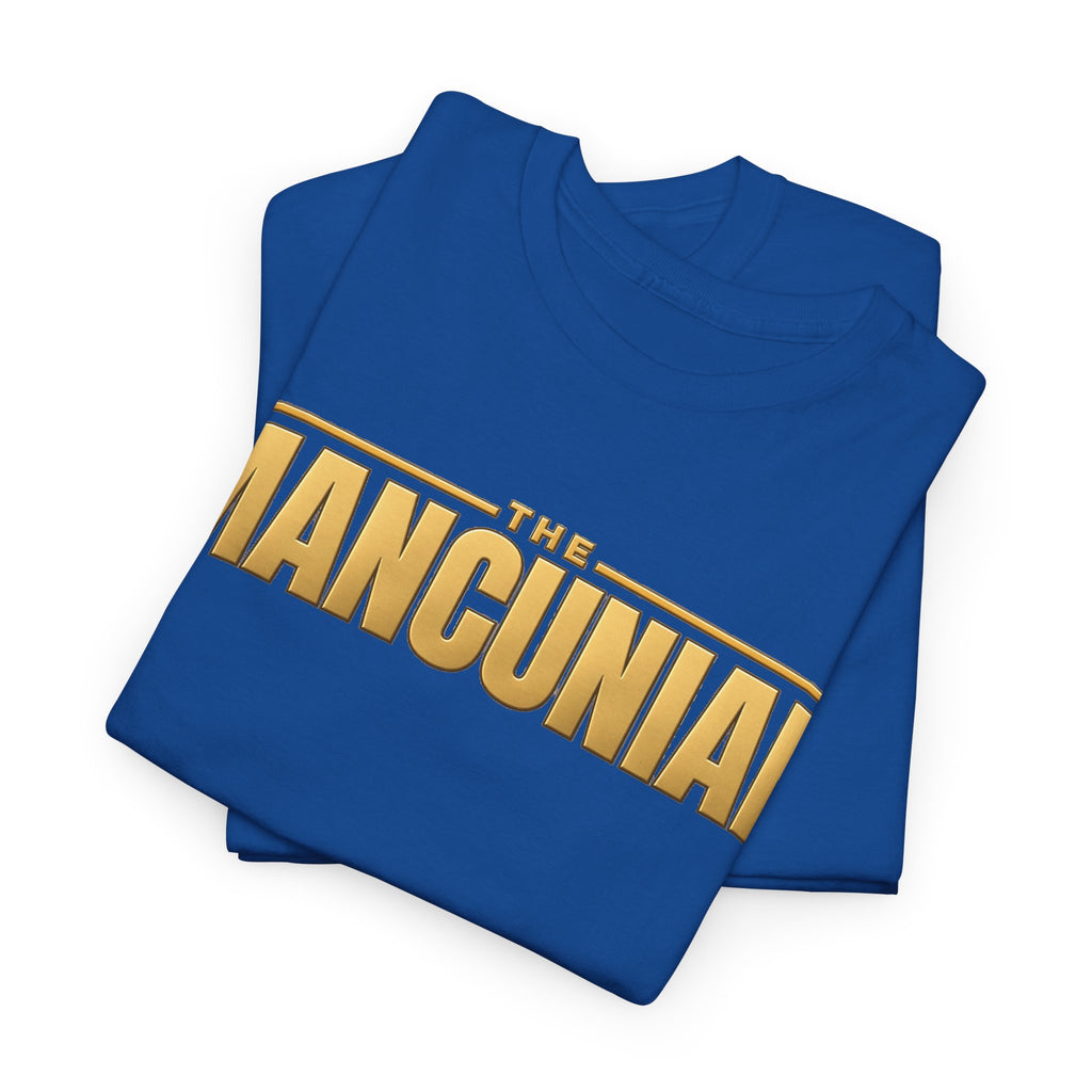 Mancunian Gold Logo Cotton T‑Shirt
