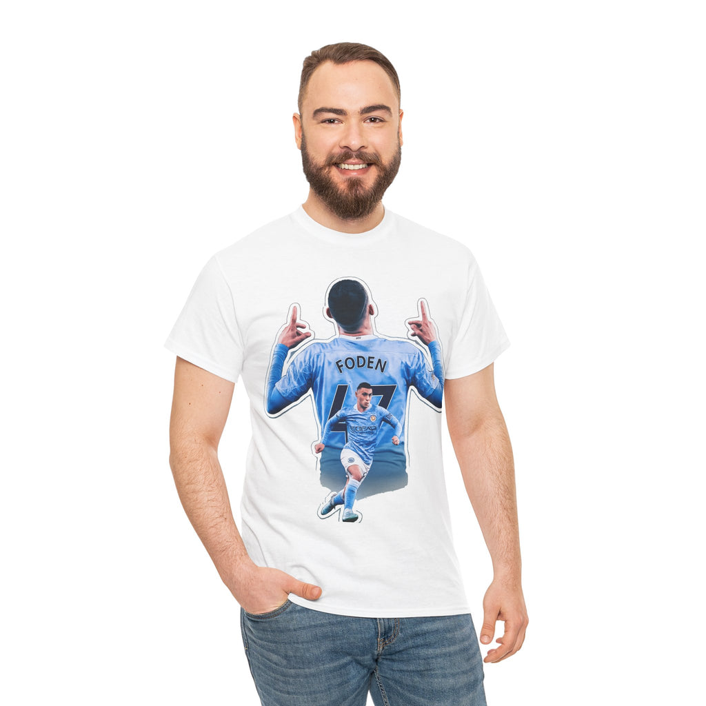 Phil Foden Soccer Fan T‑Shirt – Manchester City Jersey Graphic Tee