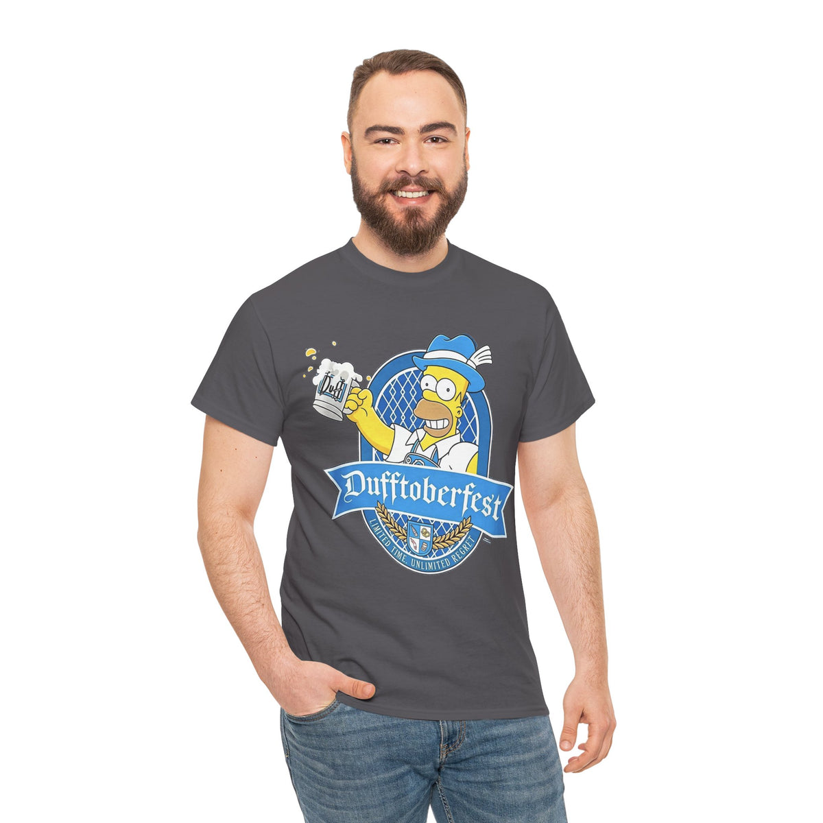 Dufftoberfest Beer Cotton T-Shirt / Tee