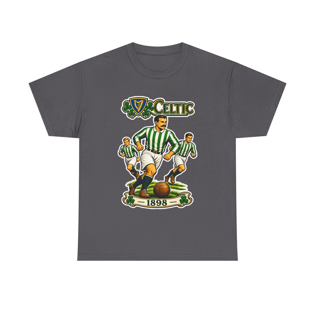 Celtic Football Retro Players Tee — 1898 Vintage Soccer Shirt