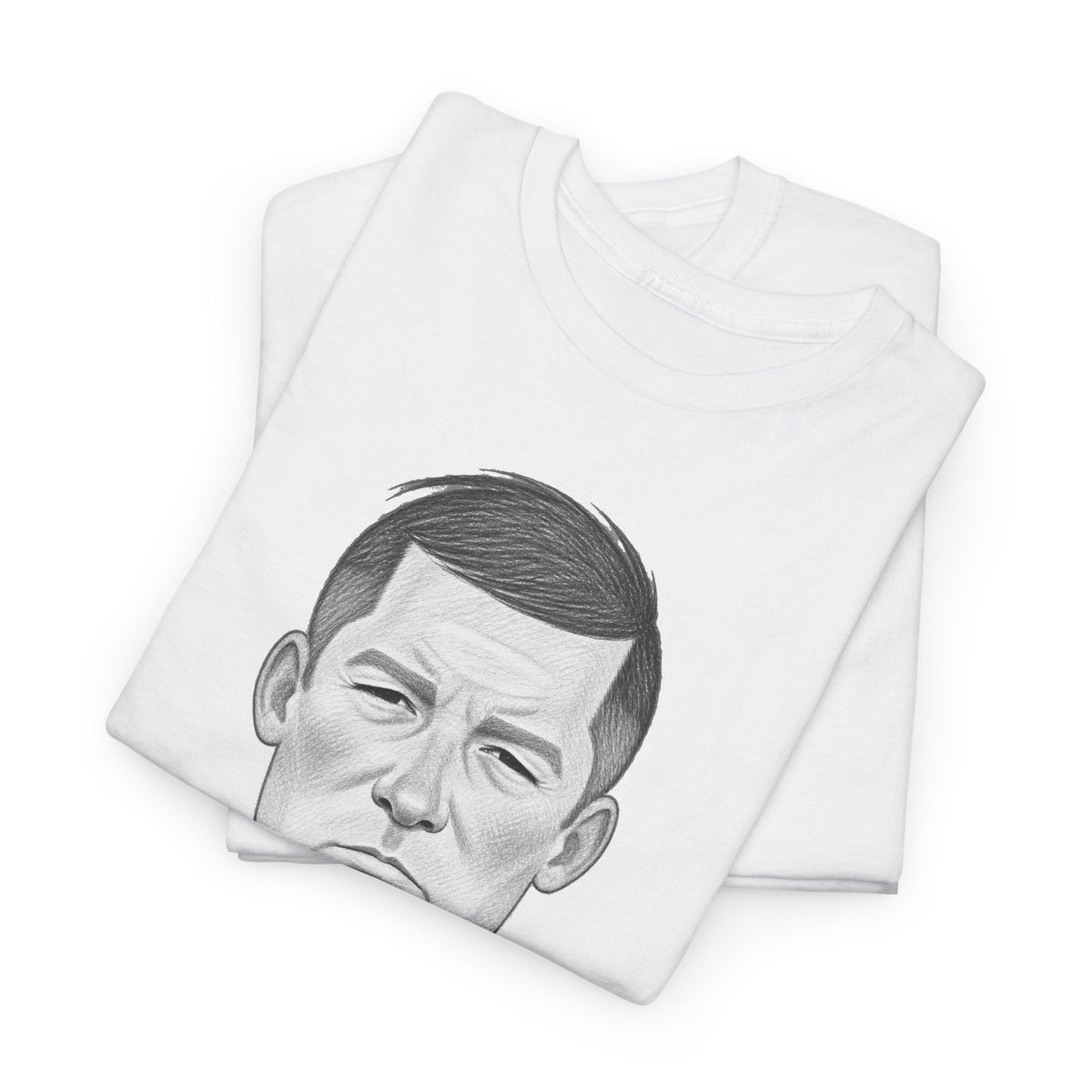 Sir Alex Ferguson Cotton T-Shirt — Vintage Stoic Portrait Shirt