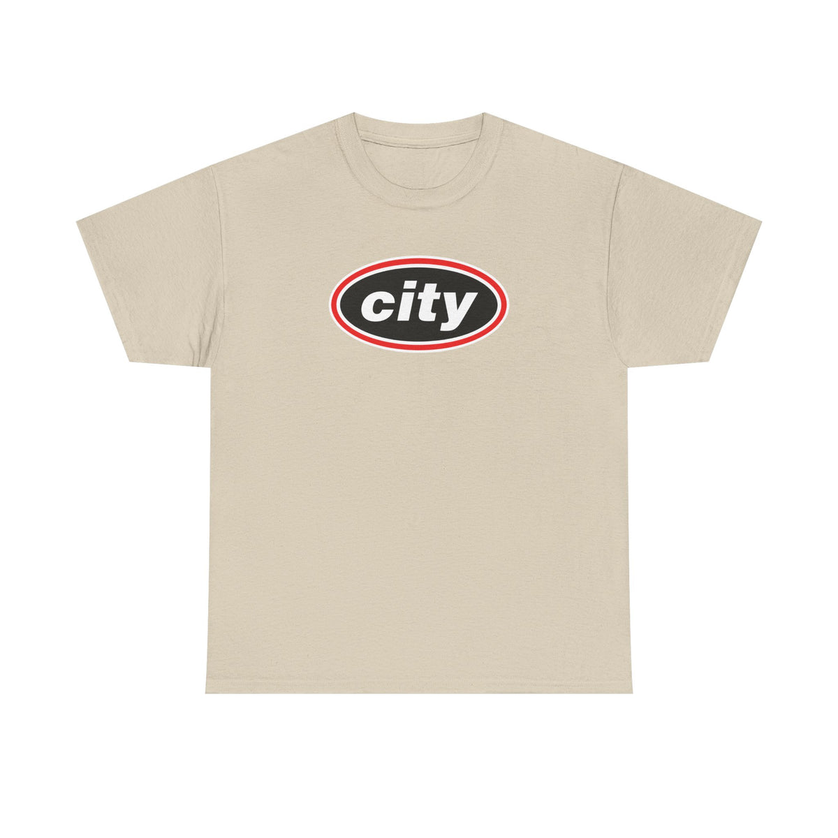 Manchester City Oasis Inspired Logo Cotton T-Shirt
