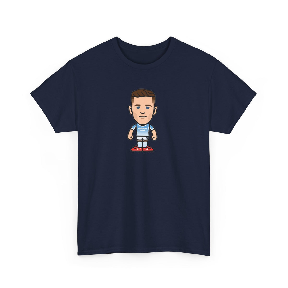 Elliot Anderson Manchester City Cartoon Cotton T-Shirt
