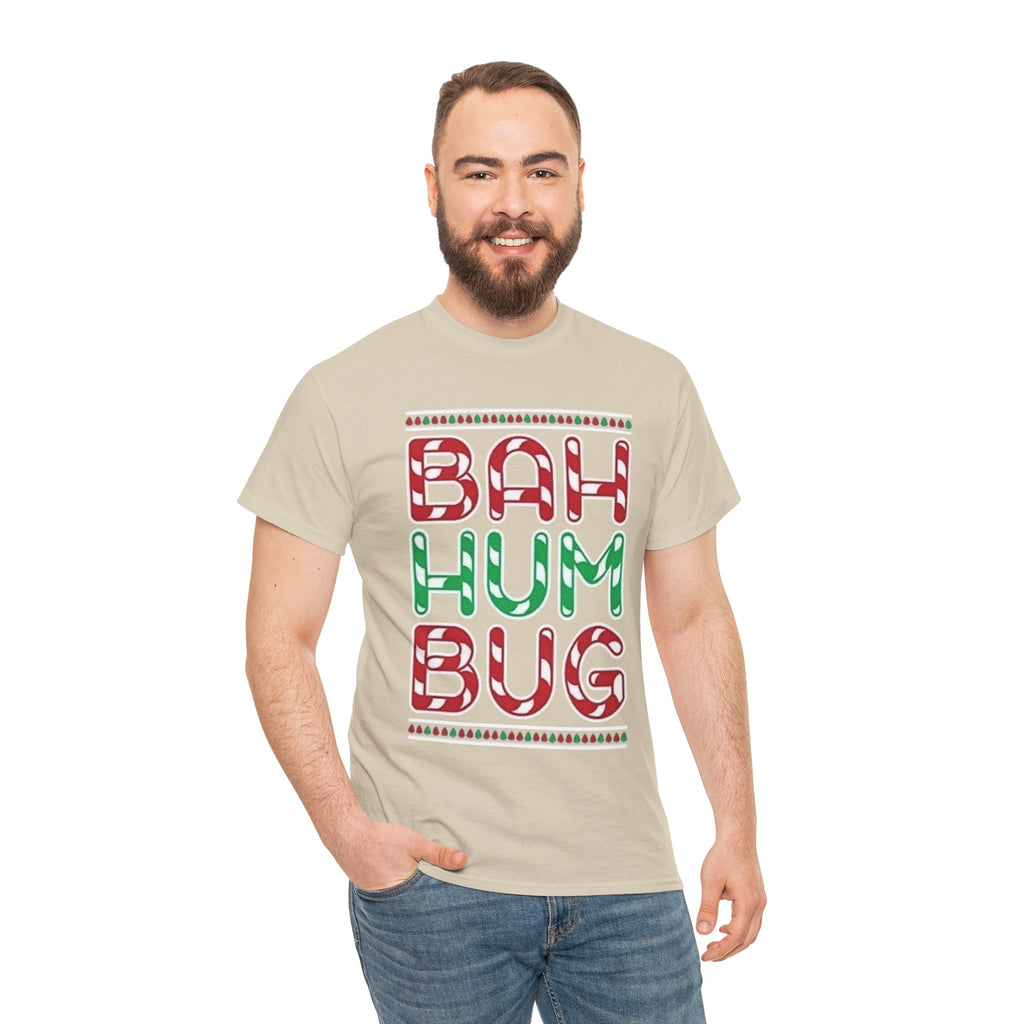 Bah Humbug Christmas Cotton T-Shirt
