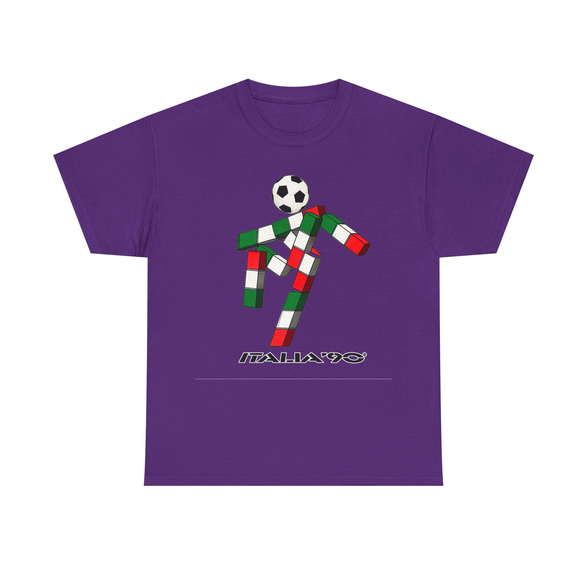 Italia '90 Soccer T‑Shirt — Retro Italian Football World Cup Tee