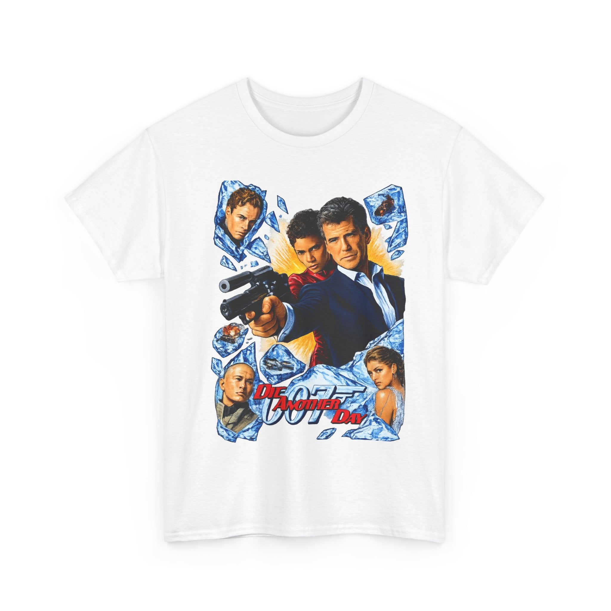 James Bond 007 Die Another Day Movie Poster Tee — Classic Spy Film Graphic T-Shirt