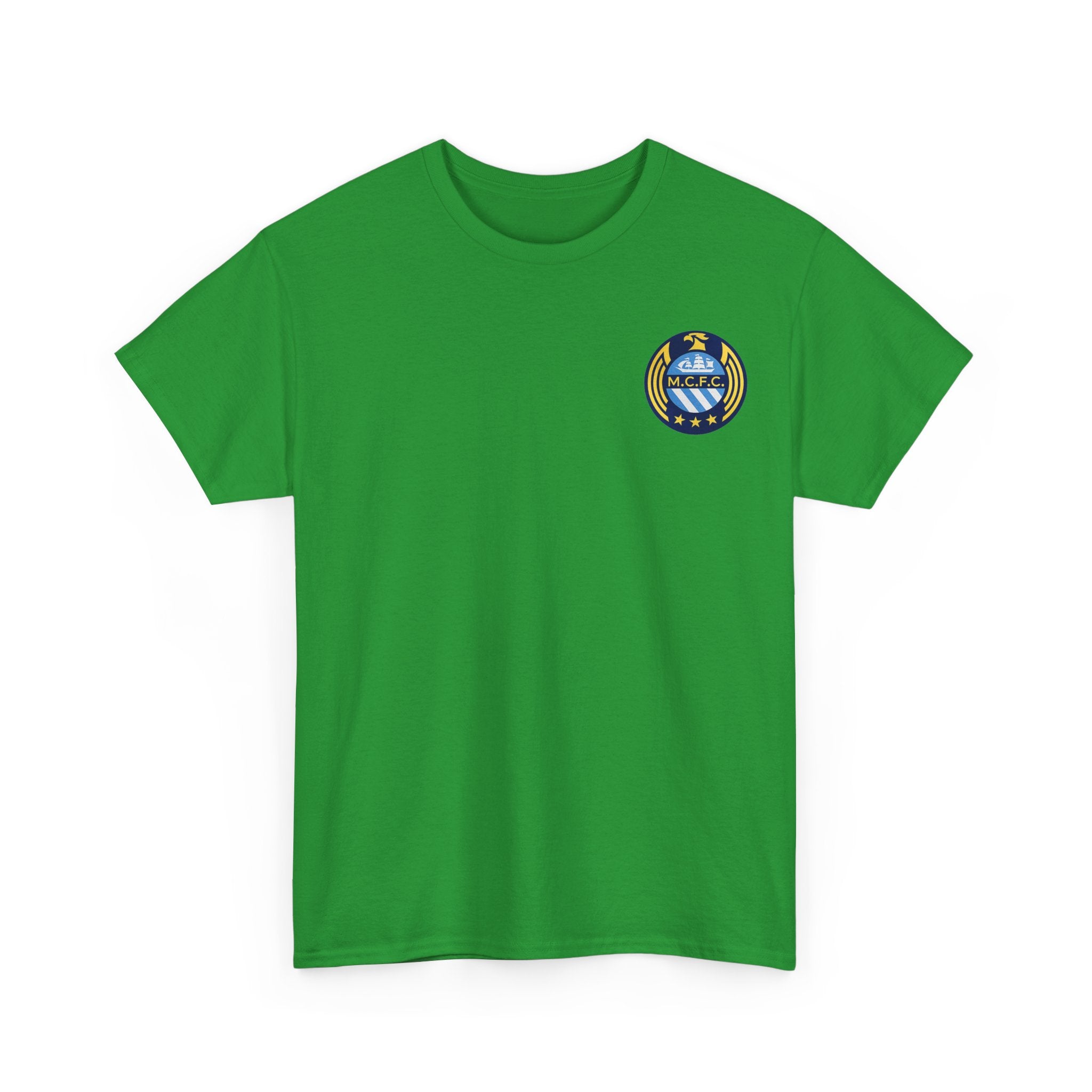 MCFC Unofficial Crest / Badge Tee — Nautical Compass Emblem Shirt