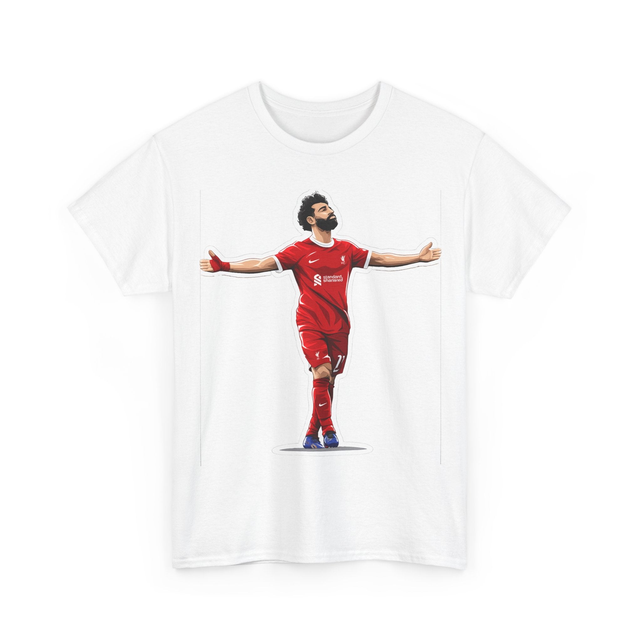 Mo Salah Celebration Tee — Liverpool Graphic T-Shirt