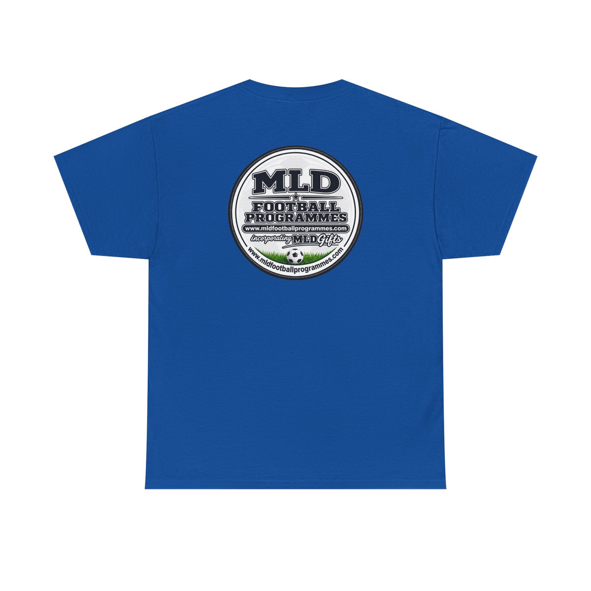 MLD Football Programmes Vintage Logo Cotton T-Shirt