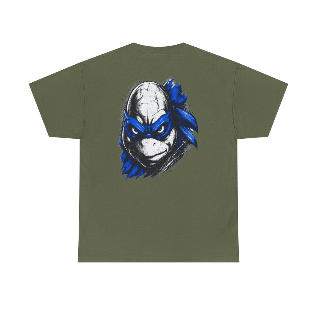 TMNT Leonardo Graphic Tee — Blue Mask Turtle T-Shirt