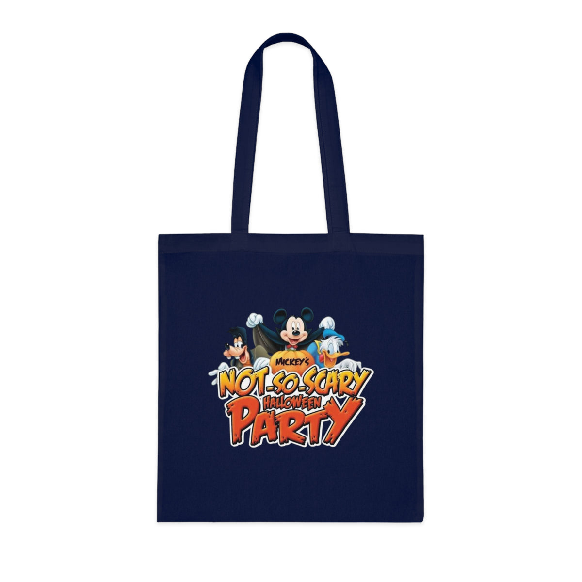 Mickey "Not So Scary Halloween Party" Cotton Tote — Disney Trick-or-Treat Bag